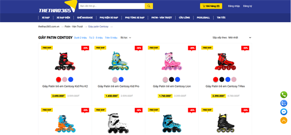 Truy cập website chính hãng hoặc các sàn thương mại điện tử uy tín