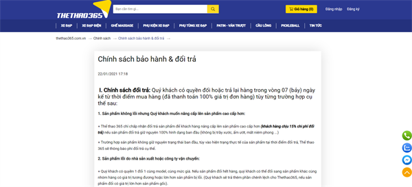 Chế độ bảo hành uy tín và hỗ trợ khách hàng chu đáo