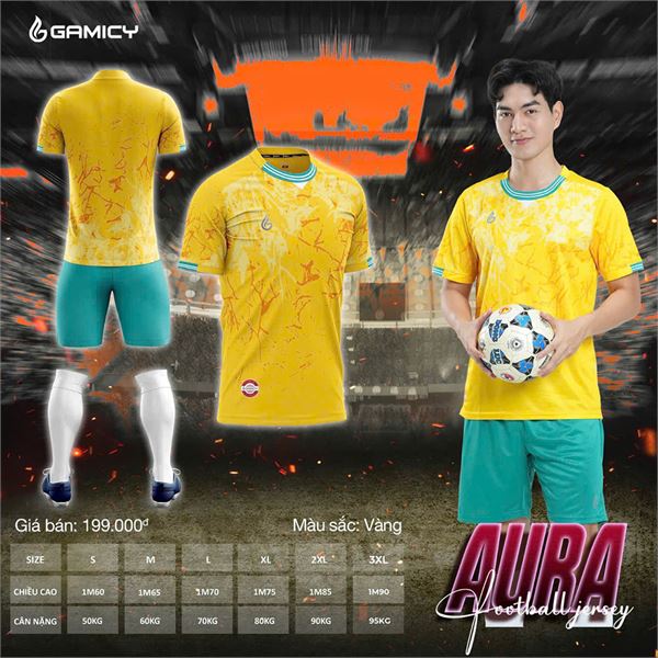 Quần áo bóng đá Gamicy Aura