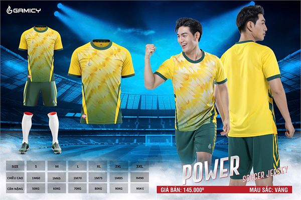 Quần áo bóng đá Gamicy Power