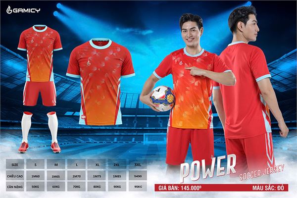 Quần áo bóng đá Gamicy Power