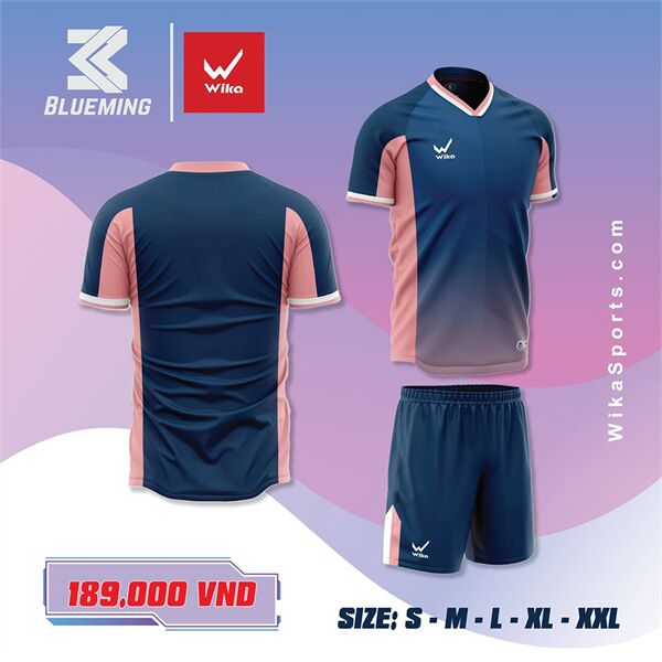 Quần áo bóng đá Wika Blueming