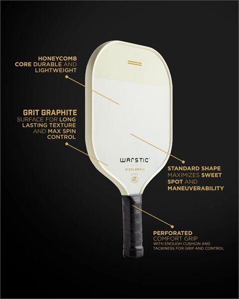Vợt Pickleball cân bằng giữa sức mạnh và sự kiểm soát