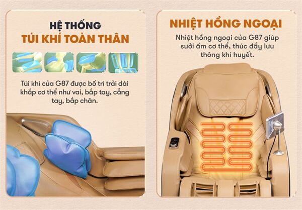 Ghế Massage Kingsport G87 6