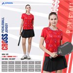 Áo T-shirt Pickleball Kaiwin Cross Nữ