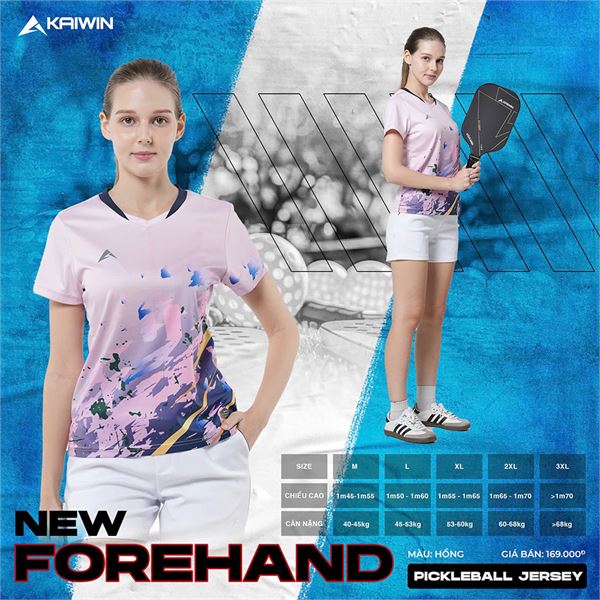 Áo Thể Thao Nữ Kaiwin Forehand