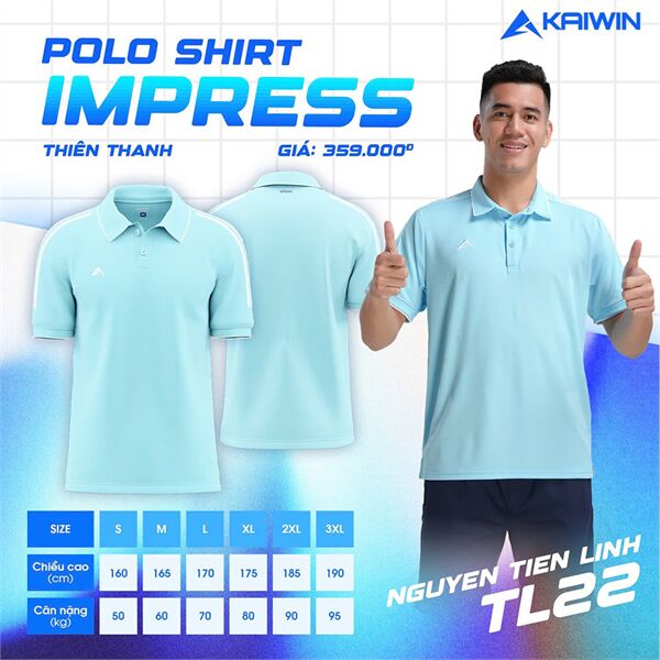 Áo Polo Kaiwin Impress