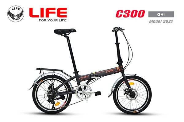 Xe đạp gấp LIFE C300