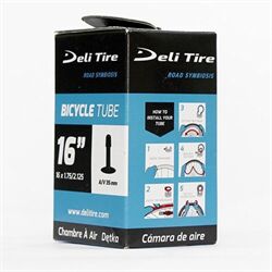 Săm xe đạp Deli 16x1.75/2.125 AV 35mm