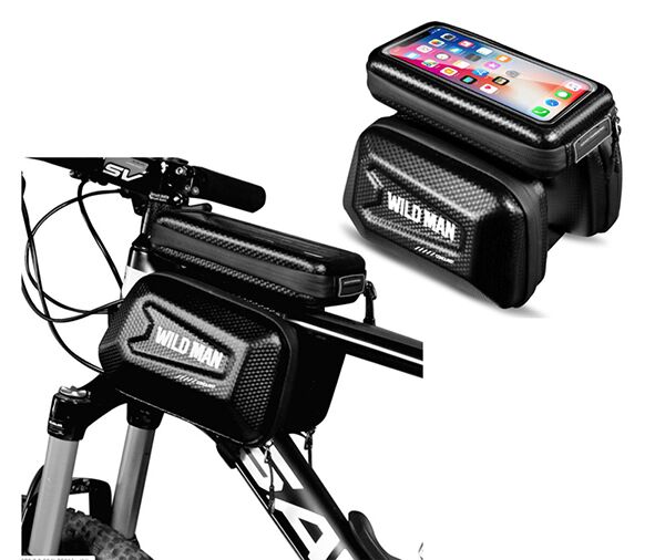 Túi sườn xe đạp WildMan E6 3 Ngăn