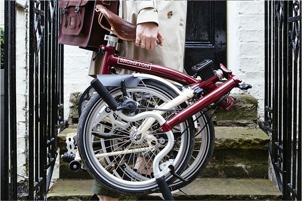 Brompton Gấp theo hình tam giác