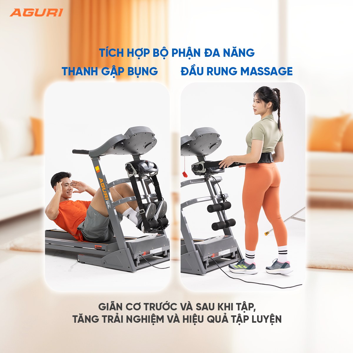 Tính năng bổ sung (nâng dốc, màn hình hiển thị, kết nối Bluetooth, cảm biến nhịp tim…)