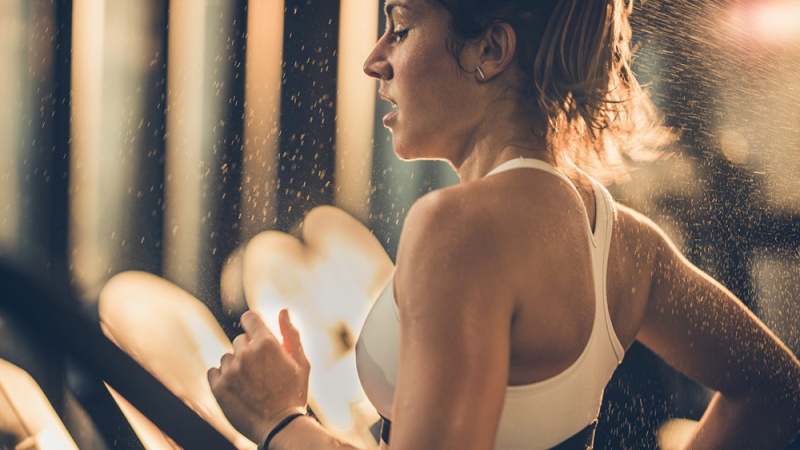 a mồ hôi nhiều không phải là đốt mỡ