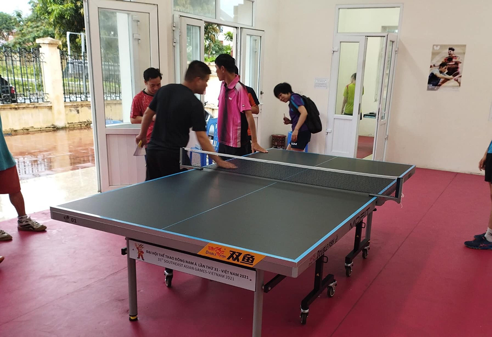 bàn bóng bàn Double Fish 233 WTT Limited Seagame 31 5