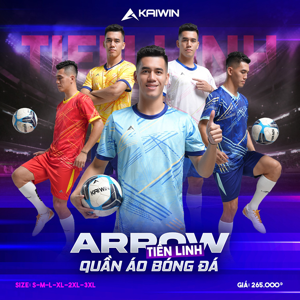 quần áo bóng đá Kaiwin Arrow 1
