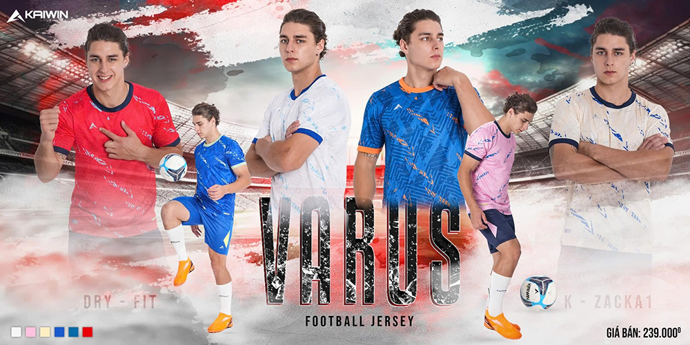 quần áo bóng đá Kaiwin Varus 1