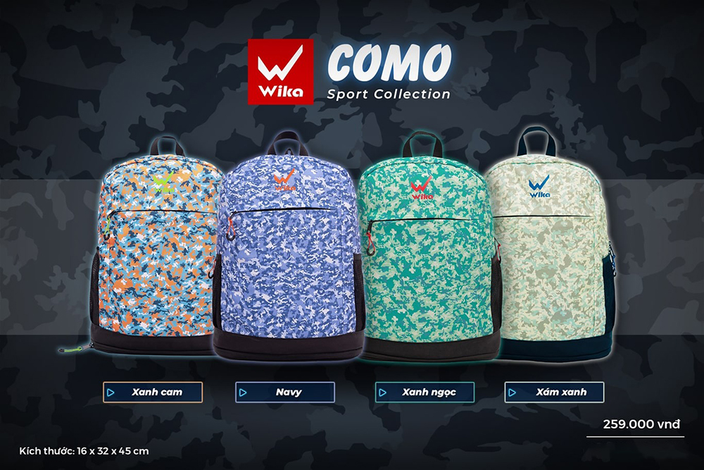 balo thể thao Wika Como 5