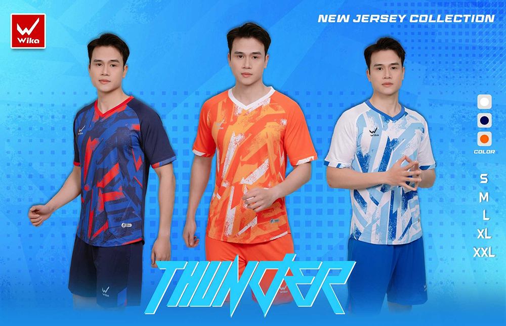 quần áo bóng đá Wika Thunder 4