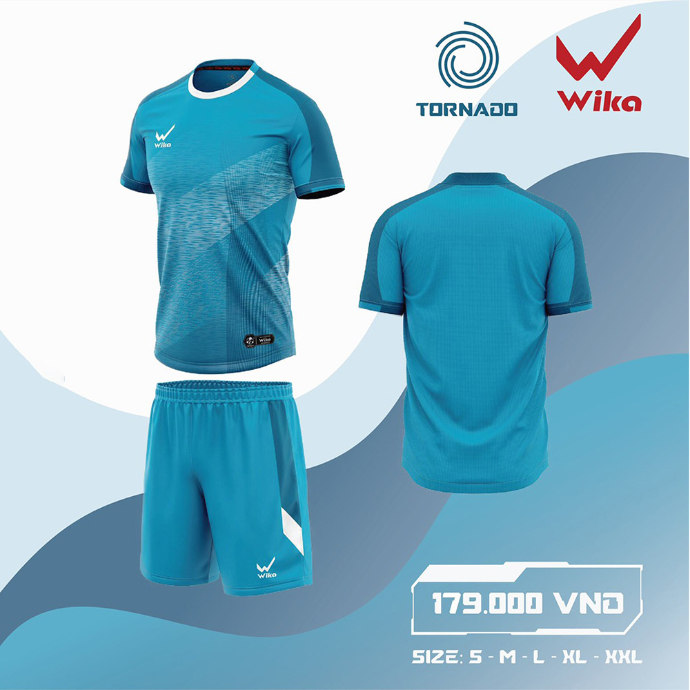 quần áo bóng đá Wika Tornado 4
