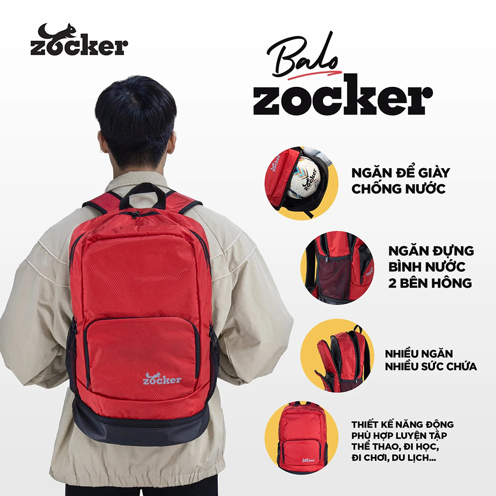balo bóng đá Zocker Montana 7