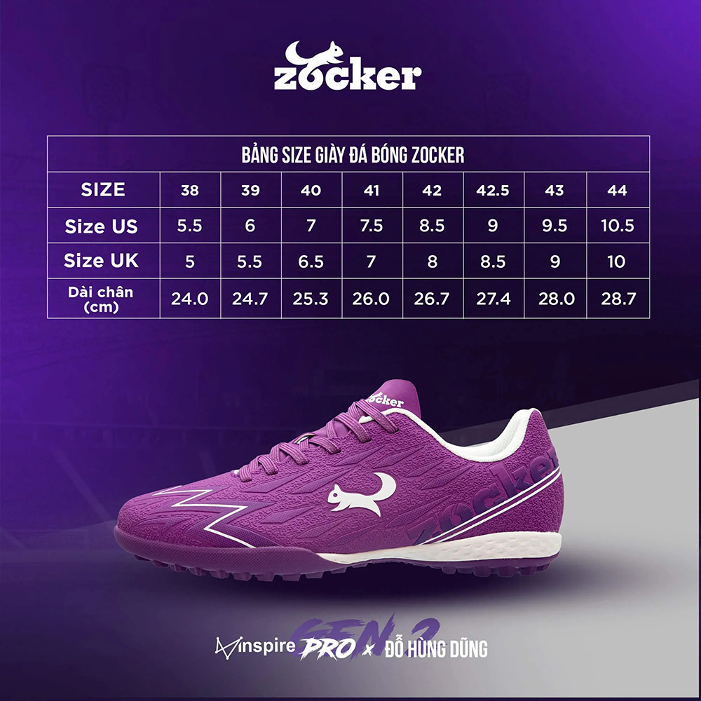 giày bóng đá Zocker Inspire Pro Gen 2 8