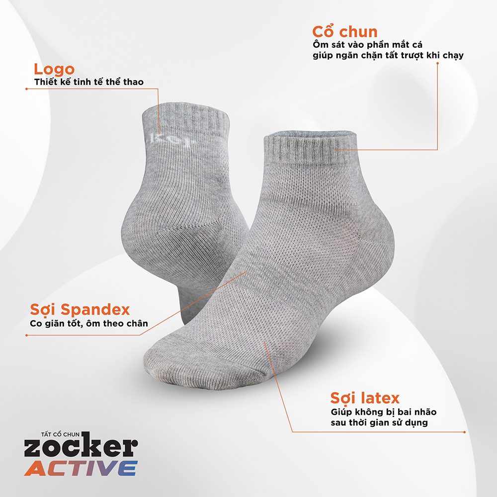 tất cổ chun Zocker Active 4