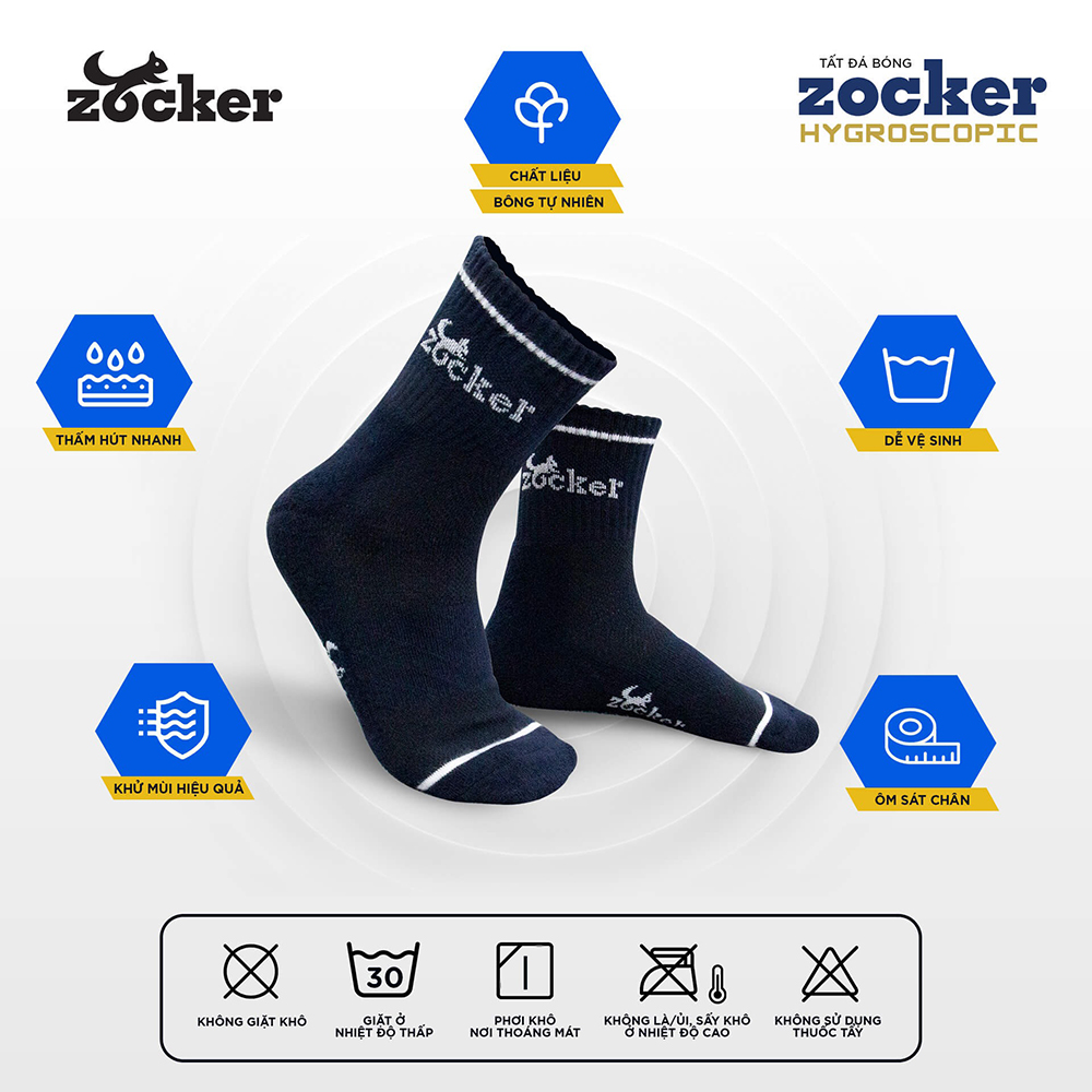 tất bóng đá Zocker Hygroscopic 4