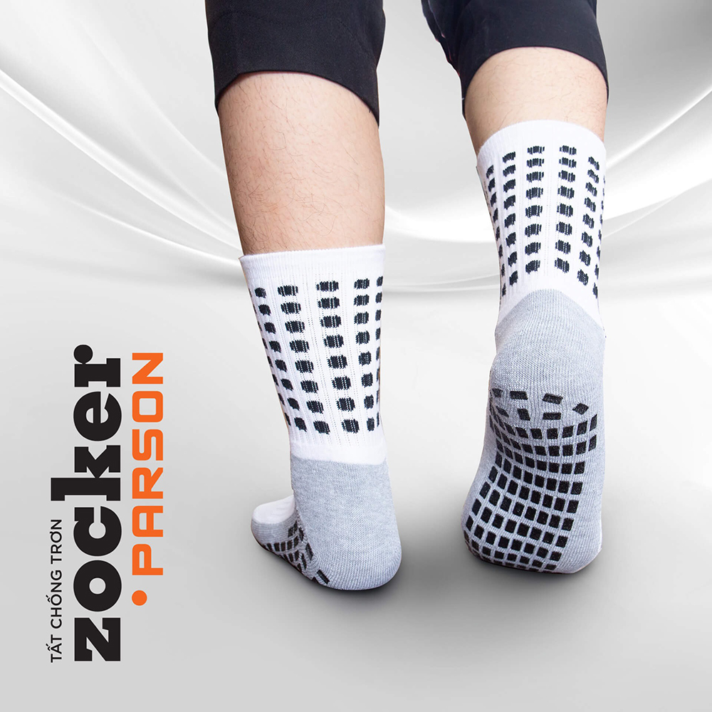 tất bóng đá chống trơn Zocker Parson 6