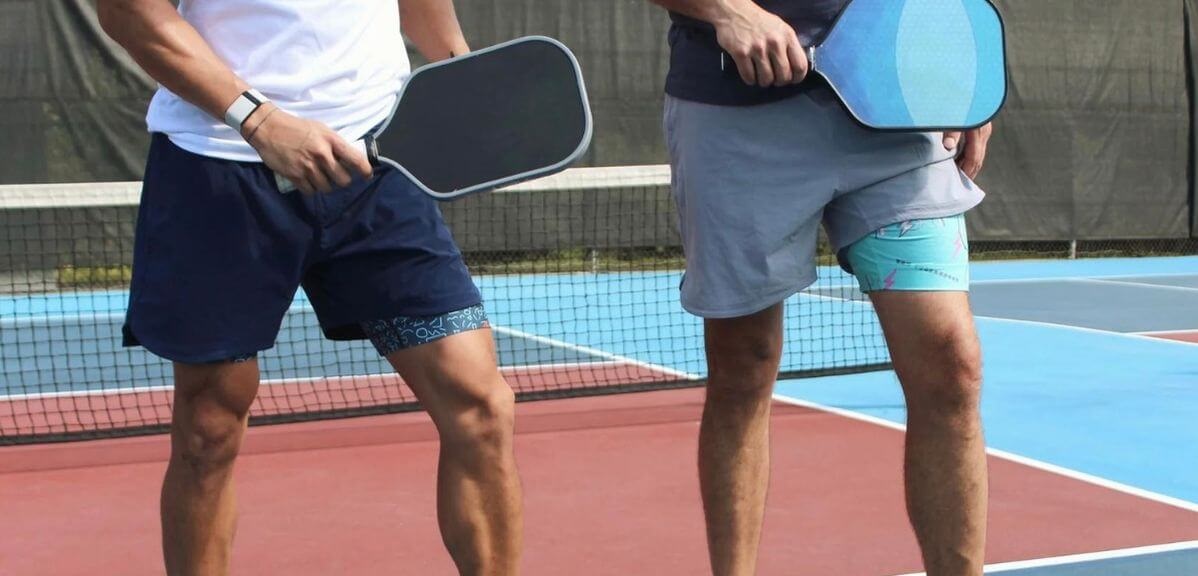 Quần short co giãn, linh hoạt pickleball