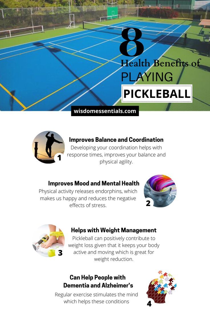Lợi ích sức khỏe của Pickleball