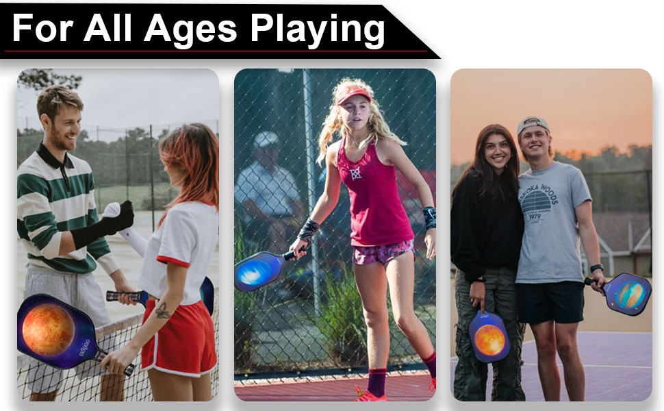 Phù hợp với mọi lứa tuổi: Pickleball