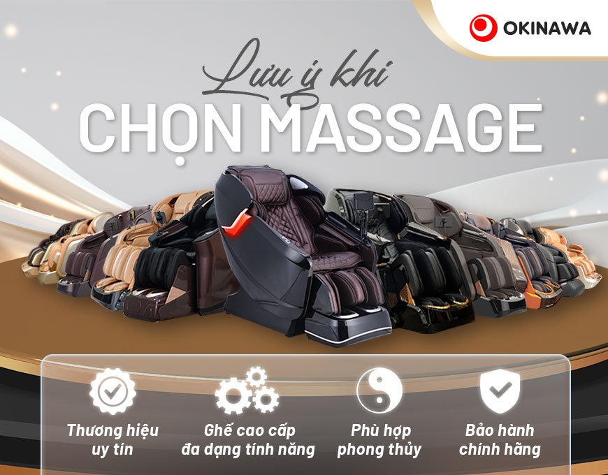 Sử dụng ghế massage đúng cách để nâng cao sức khỏe hiệu quả bạn đã biết ???