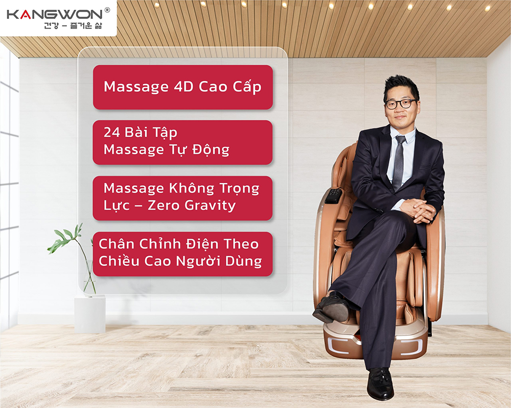 Ghế Massage Kangwon 368 2