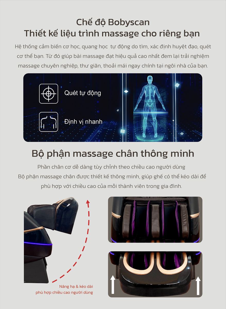 Ghế Massage Kangwon LX-1192 2