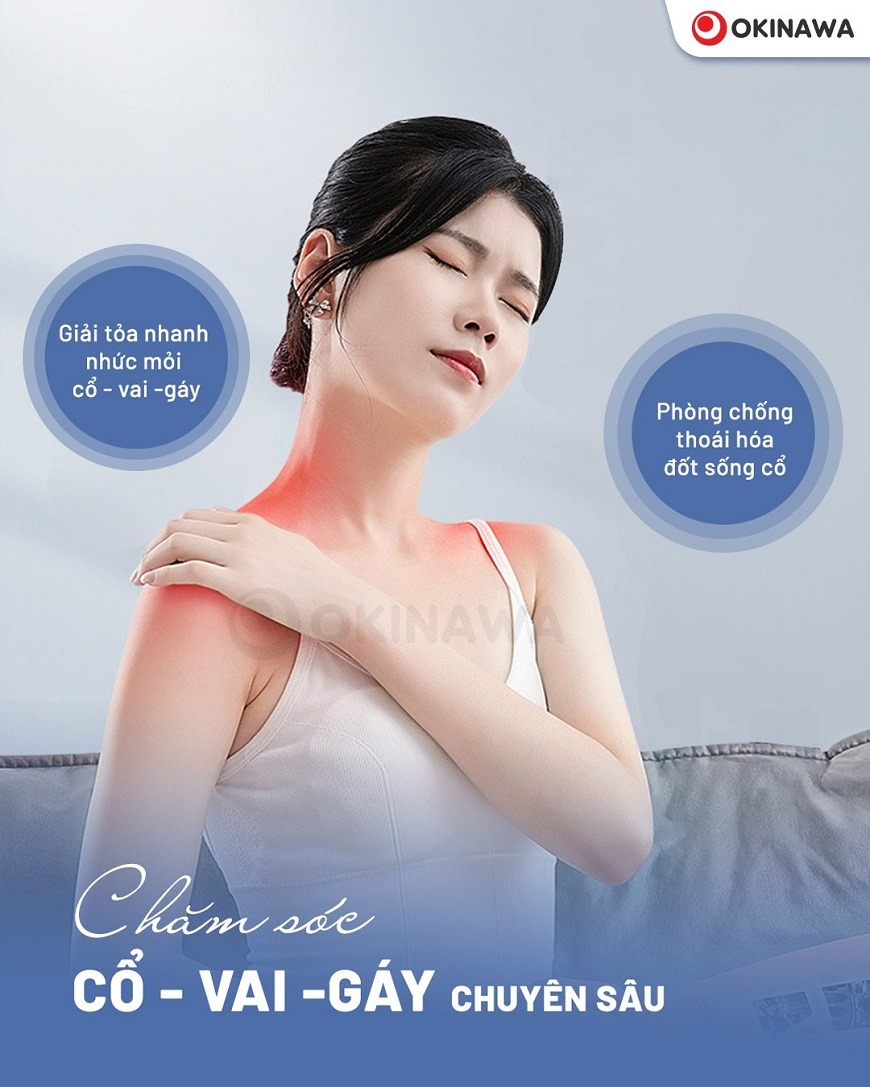 Đai Massage Vai Gáy Okinawa OS-15 4