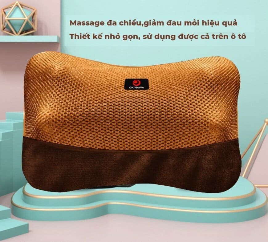 Gối Massage Hồng Ngoại Okinawa OS-01 2