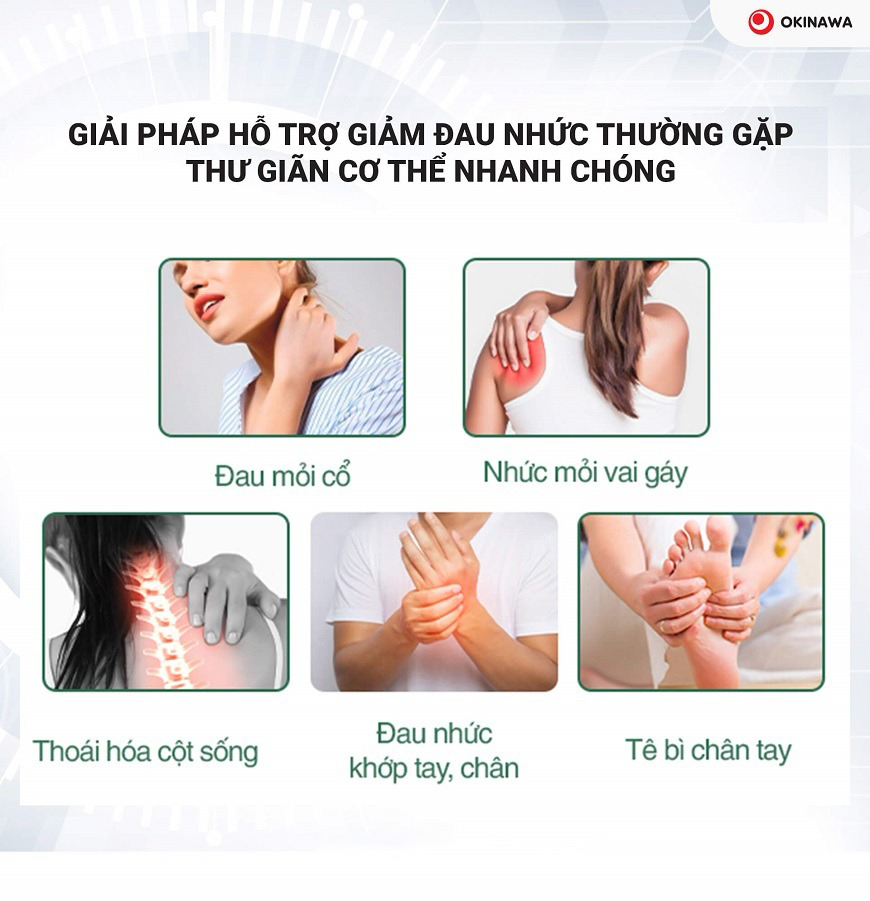 Máy Massage Bấm Huyệt Okinawa OS-02 5