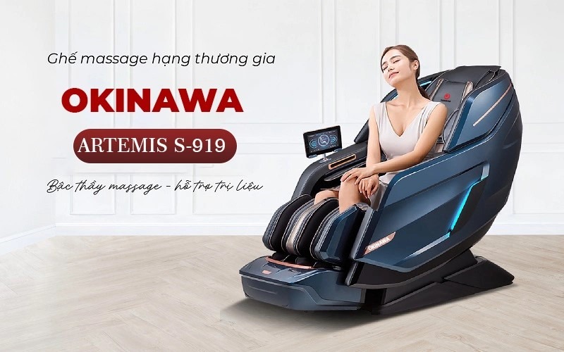 Ghế Massage Okinawa Artemis S-919