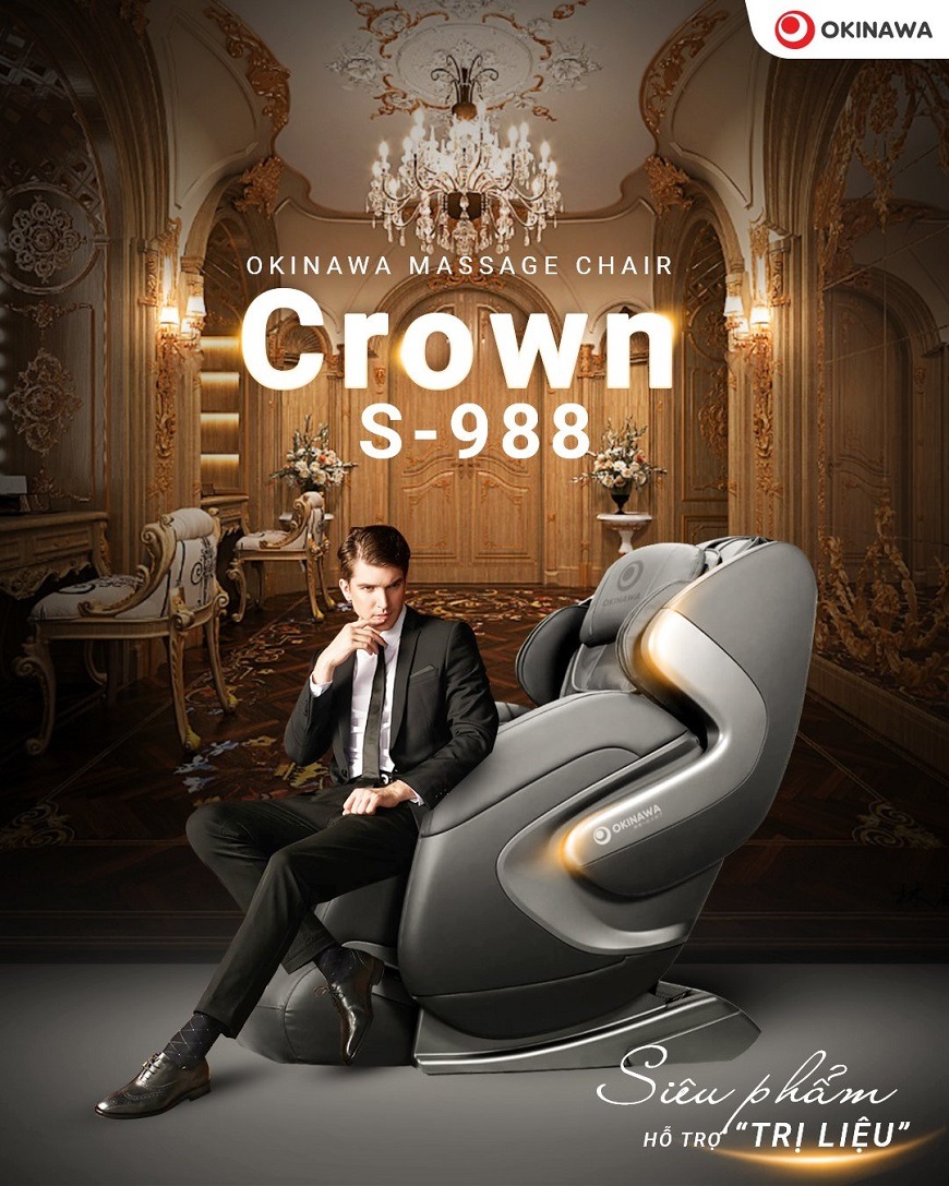 Ghế Massage Okinawa Crown S-988 1