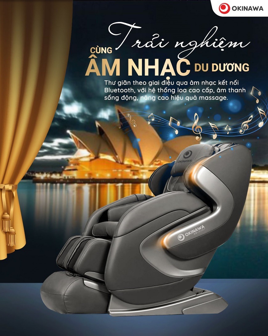 Ghế Massage Okinawa Crown S-988 10