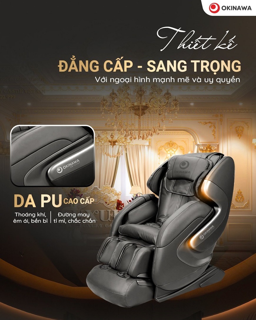 Ghế Massage Okinawa Crown S-988 2