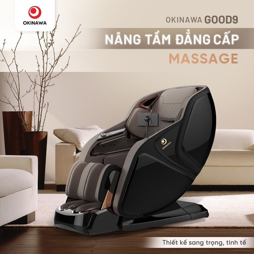 Ghế massage thương hiệu Nhật bản Okinawa 
