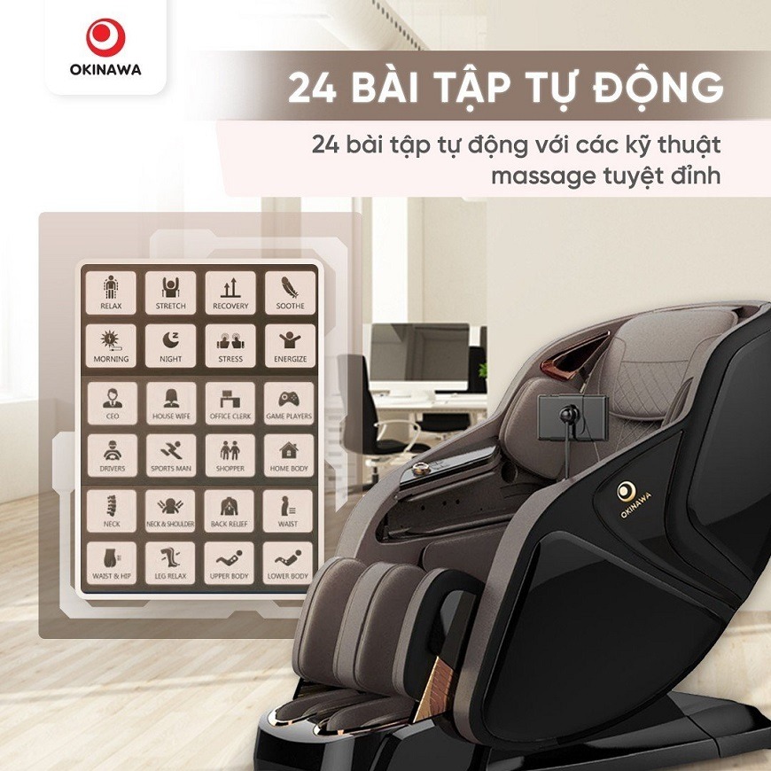 Ghế Massage Okinawa GOOD9 8