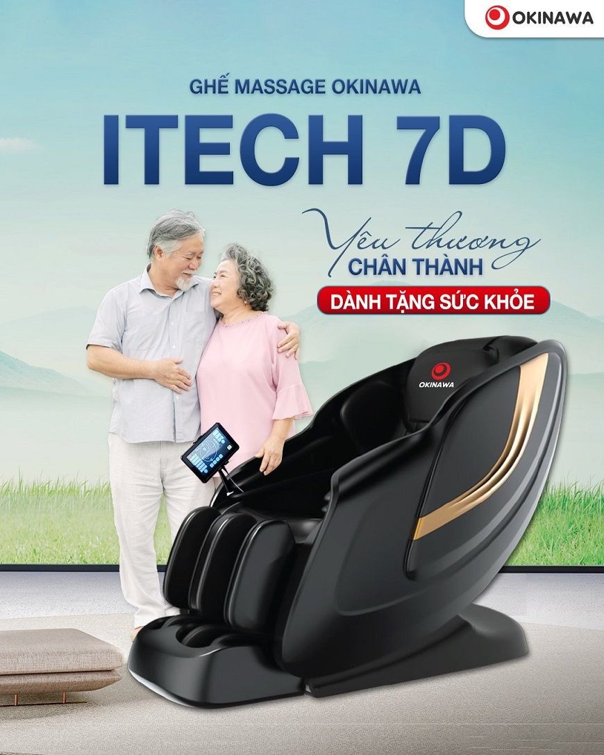 Ghế Massage Okinawa ITECH 7D 1
