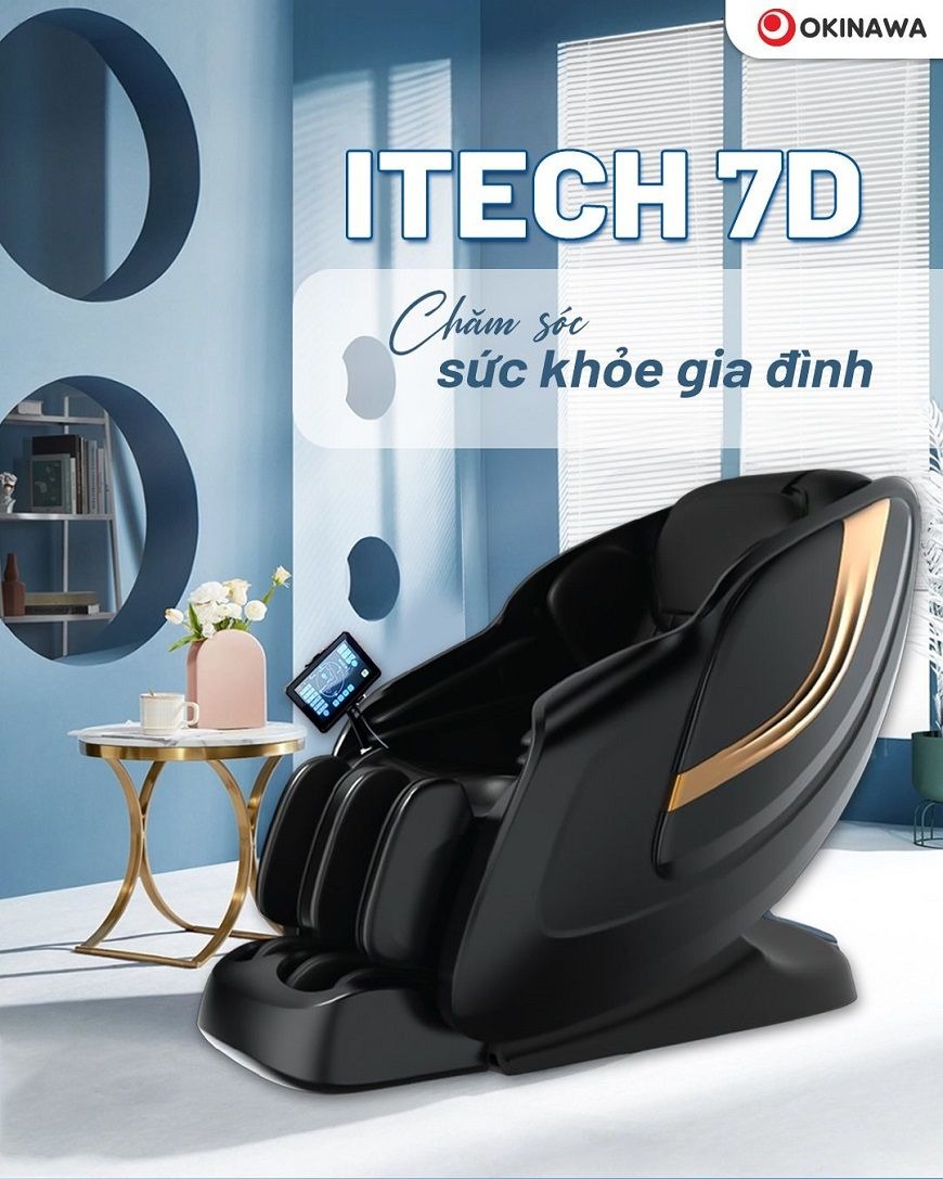 Ghế Massage Okinawa ITECH 7D 11
