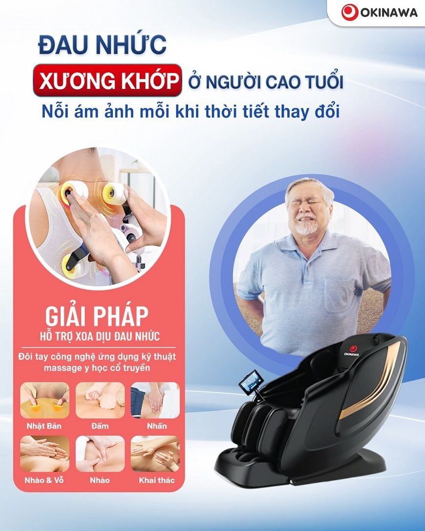 Ghế Massage Okinawa ITECH 7D 4