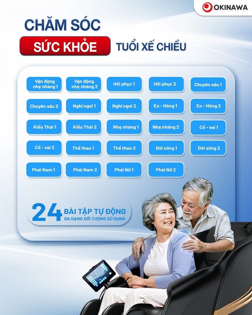 Ghế Massage Okinawa ITECH 7D 5