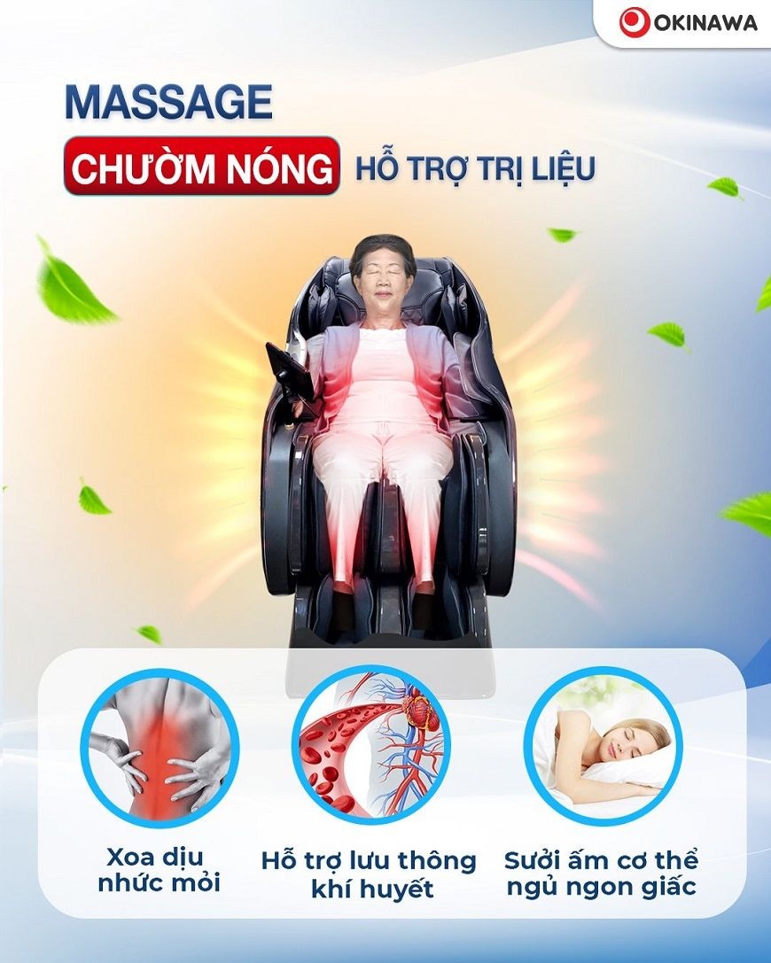 Ghế Massage Okinawa ITECH 7D 8