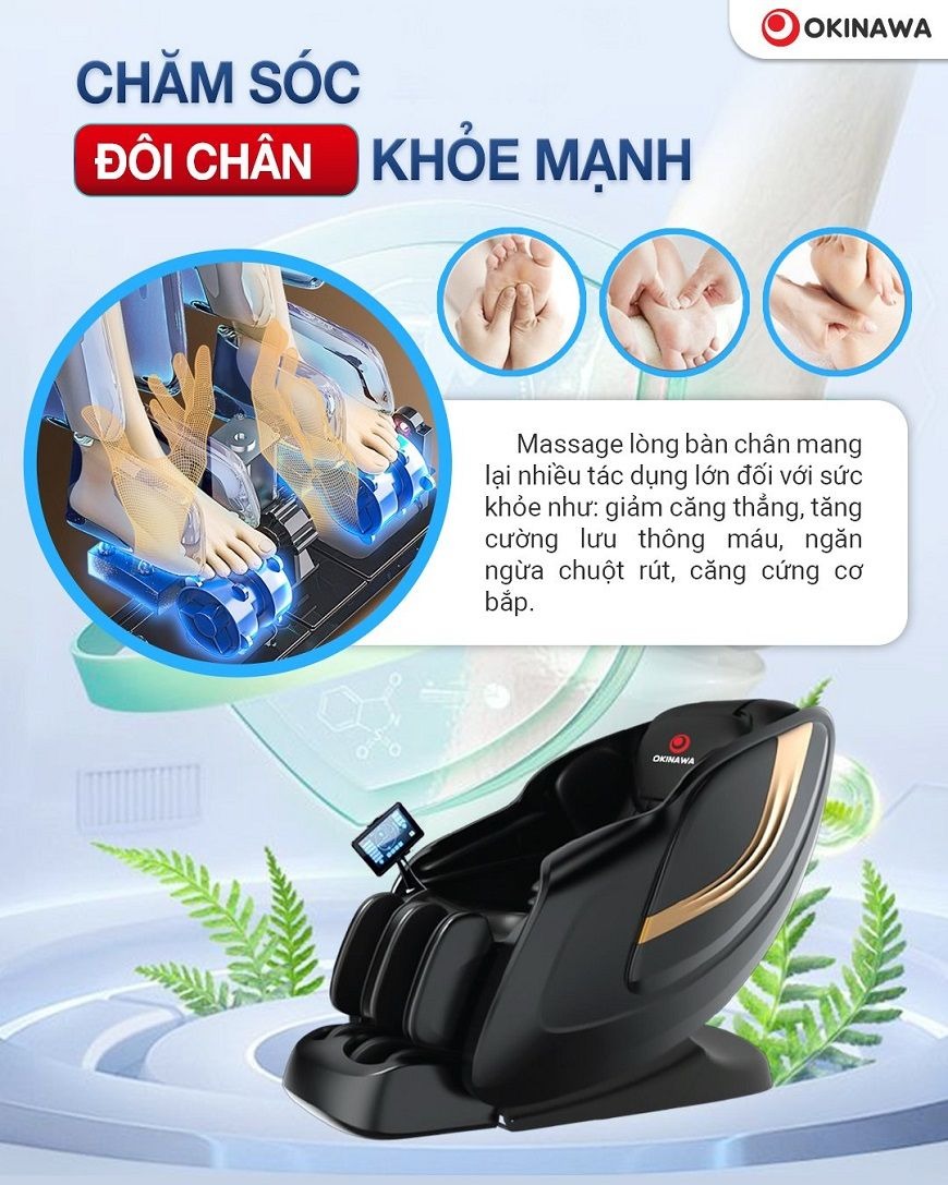 Ghế Massage Okinawa ITECH 7D 9