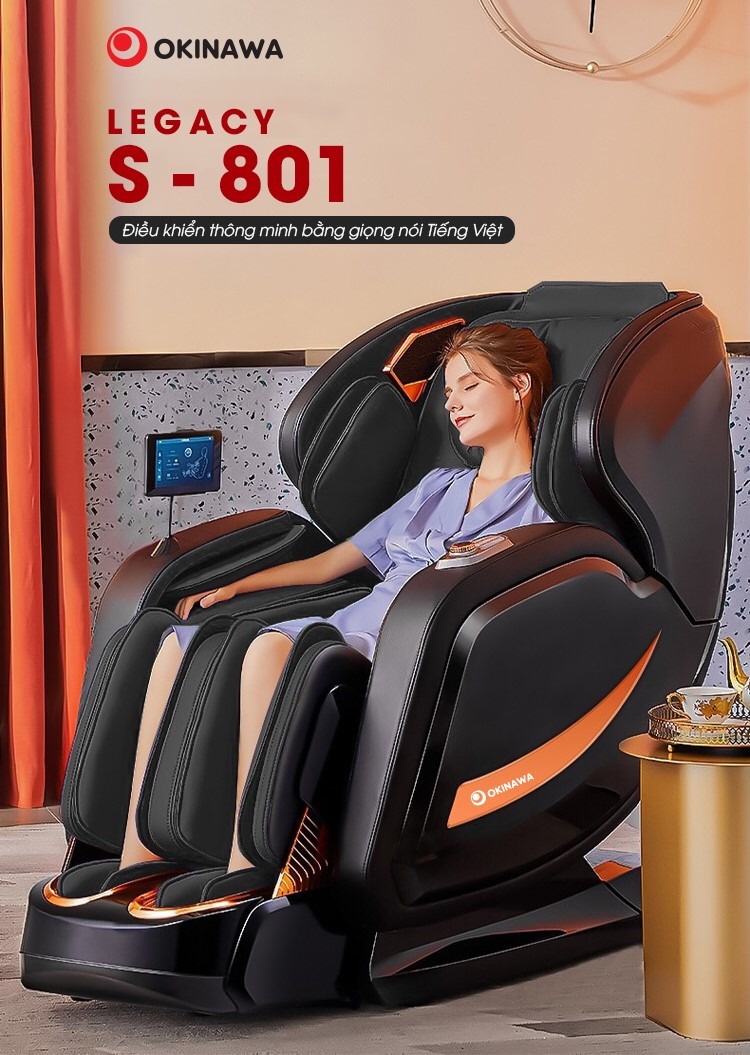 Ghế Massage Okinawa Legacy S-801 1